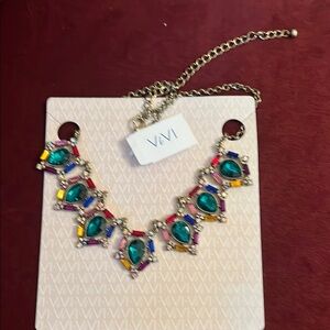 Vivi Multicolor Statement Necklace